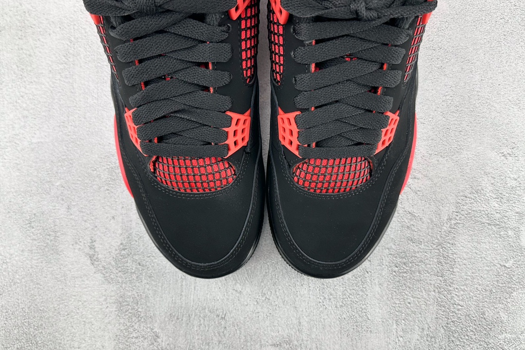 300 Jordan Air Jordan 4 retro "'red thunder"' 红雷电 黑红 CT8527-016