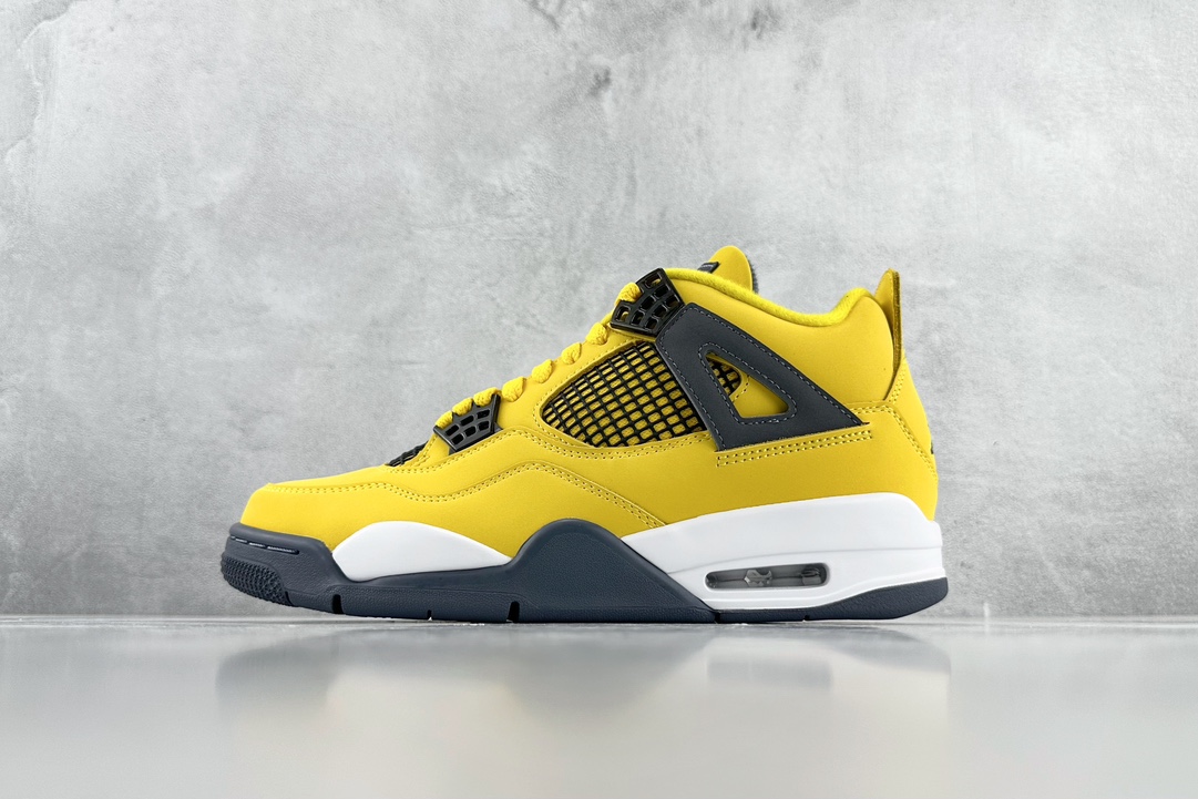 300 Jordan Air Jordan 4 retro “tour vellow'” 电母黑黄 CT852-700