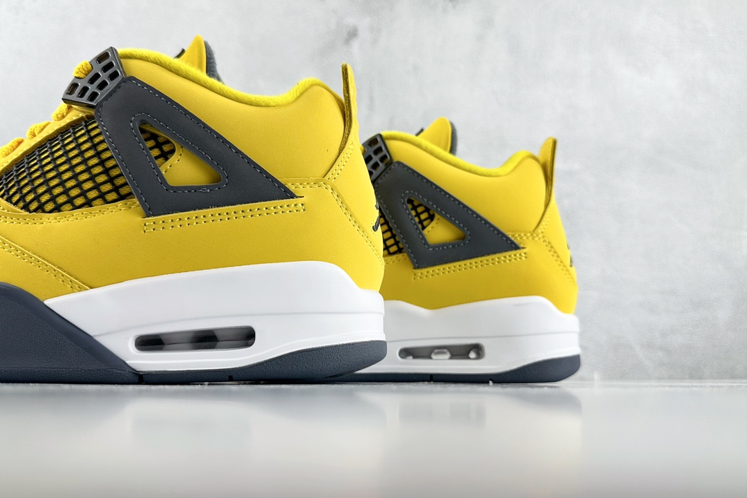 300 Jordan Air Jordan 4 retro "tour vellow'" 电母黑黄 CT852-700