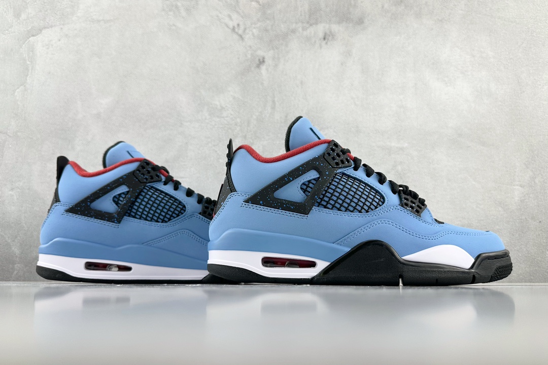 300 Travis Scott Cactus Jack x Jordan Air Jordan 4冰蓝 308497-406