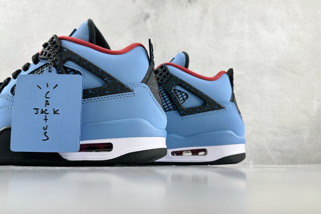 300 Travis Scott Cactus Jack x Jordan Air Jordan 4冰蓝 308497-406