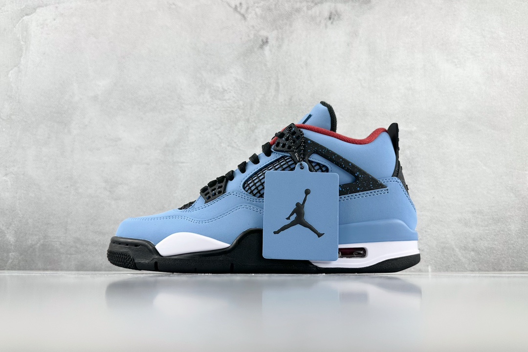 300 Travis Scott Cactus Jack x Jordan Air Jordan 4冰蓝 308497-406