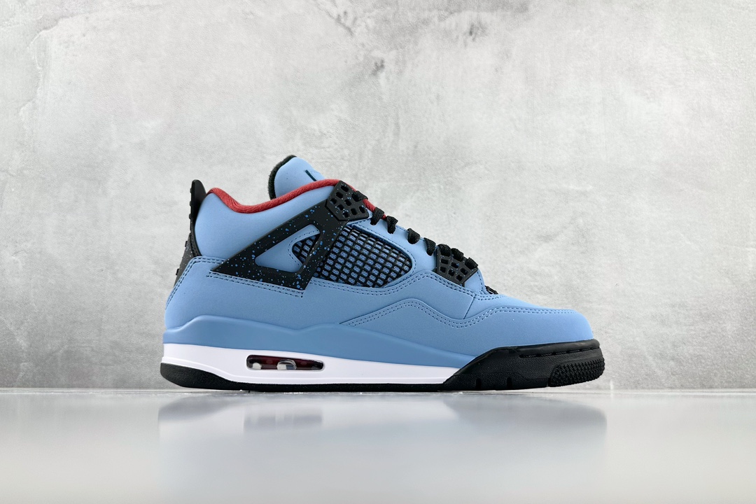 300 Travis Scott Cactus Jack x Jordan Air Jordan 4冰蓝 308497-406