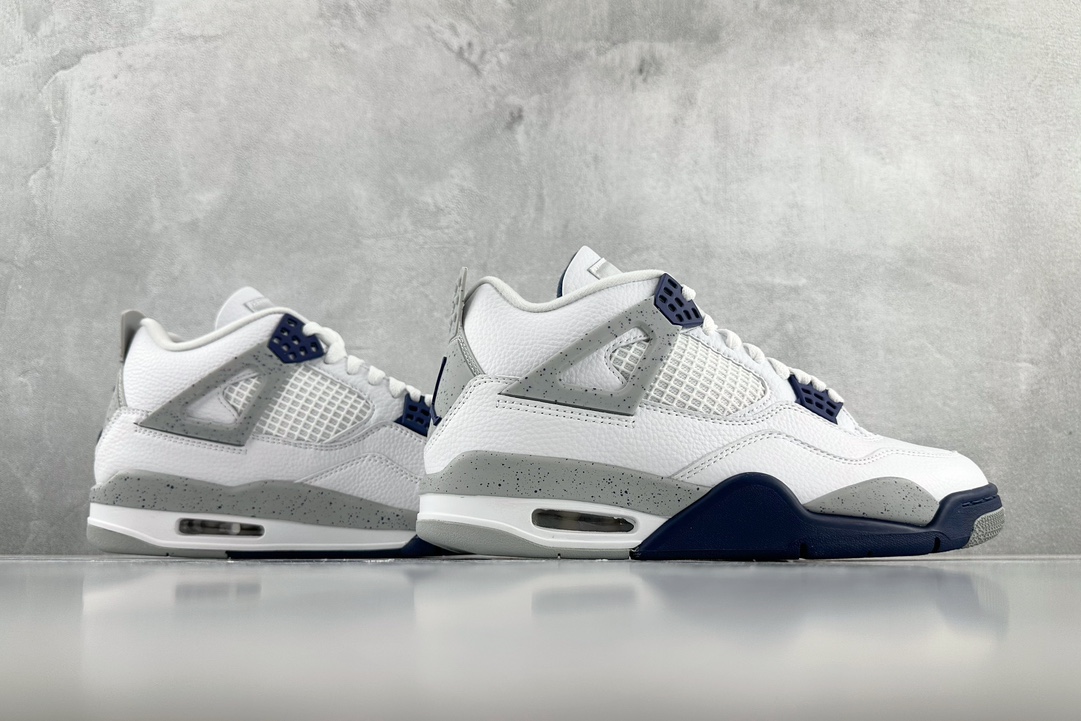 Air Jordan 4 Retro“Midnight Navy” 白蓝午夜蓝 DH6927-140