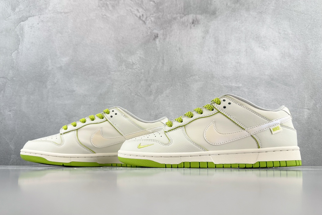 280 定制 Nike Dunk Low 珠光 白绿 KK0517-008