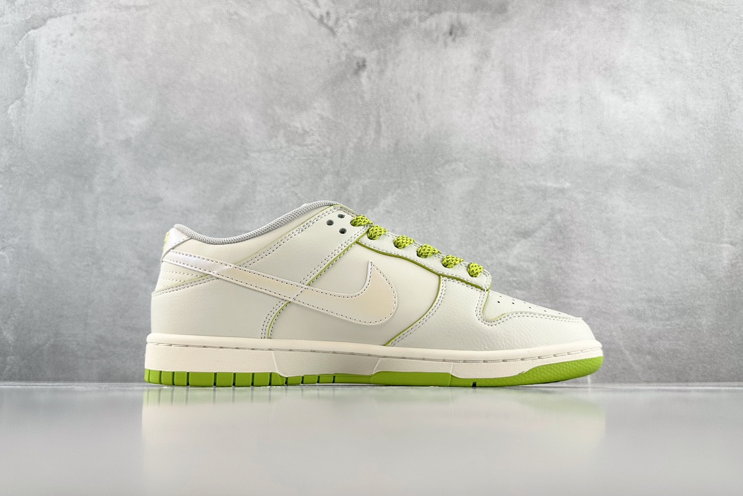 280 定制 Nike Dunk Low 珠光 白绿 KK0517-008