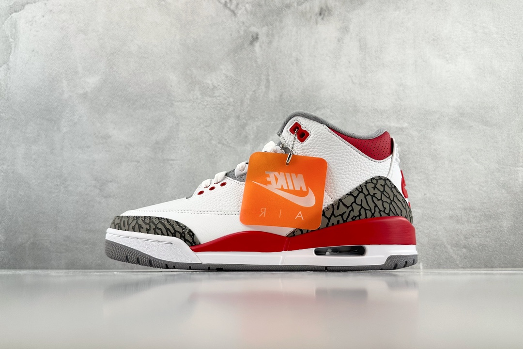 300 Jordan Air Jordan 3 retro “fre red”火焰红白 DN3707-160