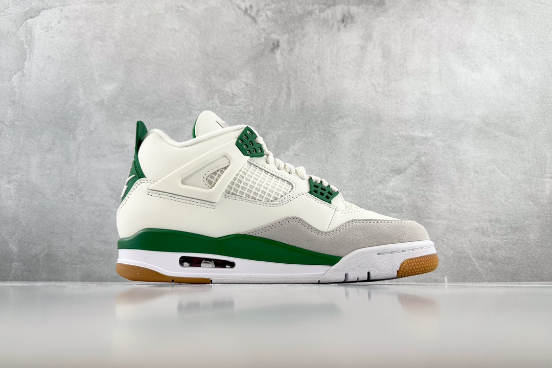 Nike SB x Jordan Air Jordan 4 ”Pine Green” 联名款 绿白 DR5415-103