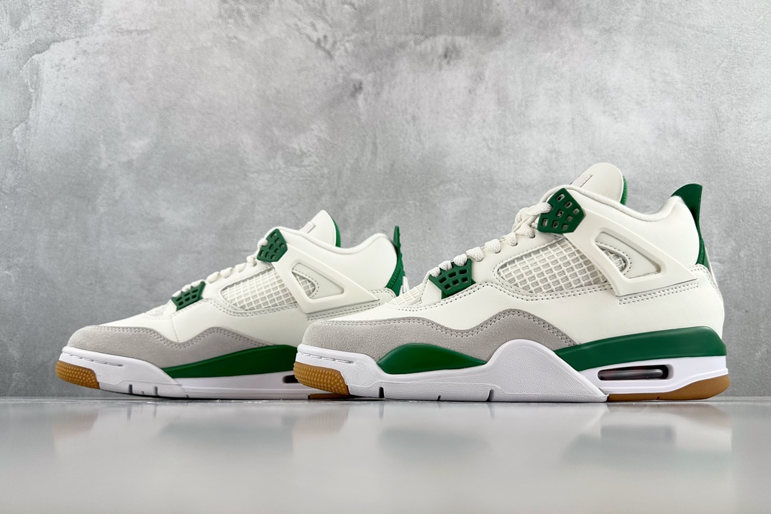 Nike SB x Jordan Air Jordan 4 ”Pine Green” 联名款 绿白 DR5415-103