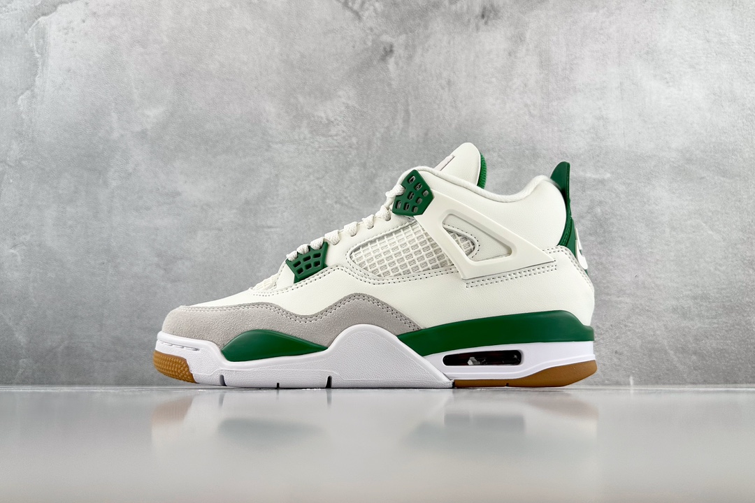 Nike SB x Jordan Air Jordan 4 ”Pine Green” 联名款 绿白 DR5415-103