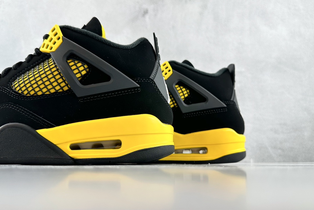 300 Air Jordan 4 "Thunder" AJ4 乔4雷公 复刻篮球鞋 DH6927-017