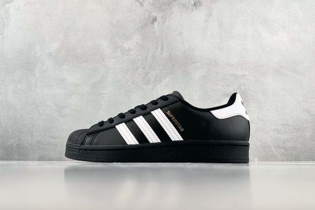 200 最新adidas originals Superstar 贝壳头 黑白 EG4959