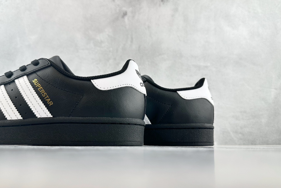 200 最新adidas originals Superstar 贝壳头 黑白 EG4959