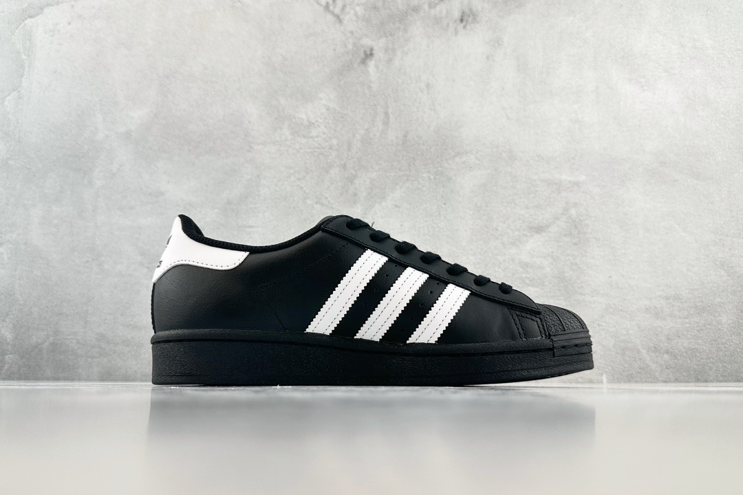 200 最新adidas originals Superstar 贝壳头 黑白 EG4959