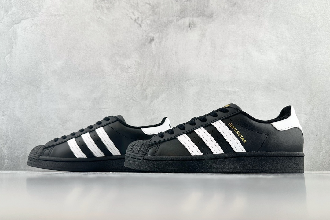 200 最新adidas originals Superstar 贝壳头 黑白 EG4959