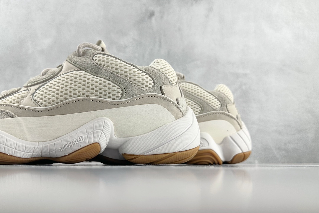 Pure adidas originals Yeezy 500 gray and white ID1600