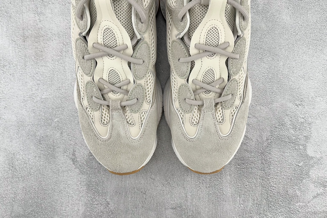 Pure adidas originals Yeezy 500 gray and white ID1600