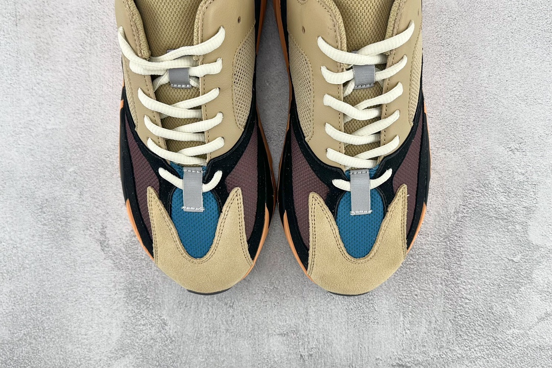 adidas originals Yeezy boost 700 ”Enflame Amber” brown, yellow and black GW0297