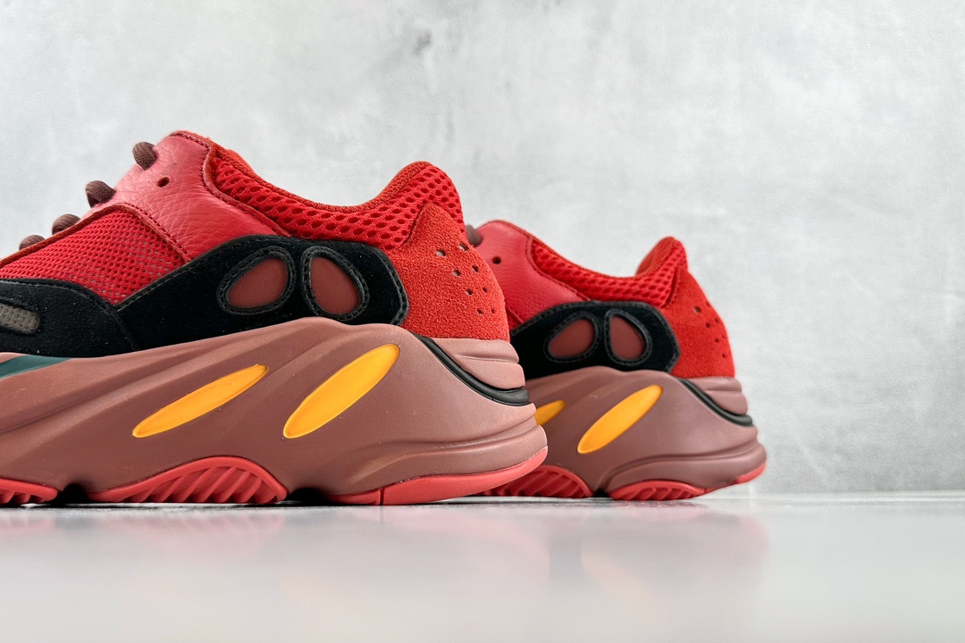 adidas originals Yeezy boost 700 red and black ”hi-res red” HQ6979