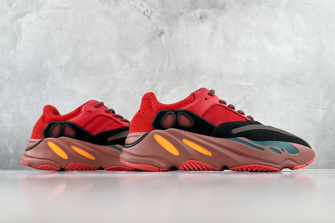 adidas originals Yeezy boost 700 red and black ”hi-res red” HQ6979