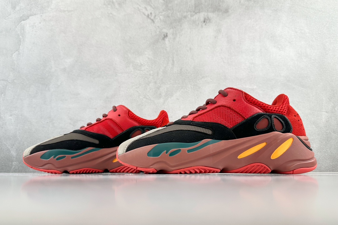 adidas originals Yeezy boost 700 red and black ”hi-res red” HQ6979