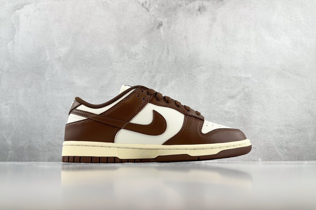 Nike Dunk Low ”Surfaces In Brown And Sail Chocolate Brown White DD1503-124