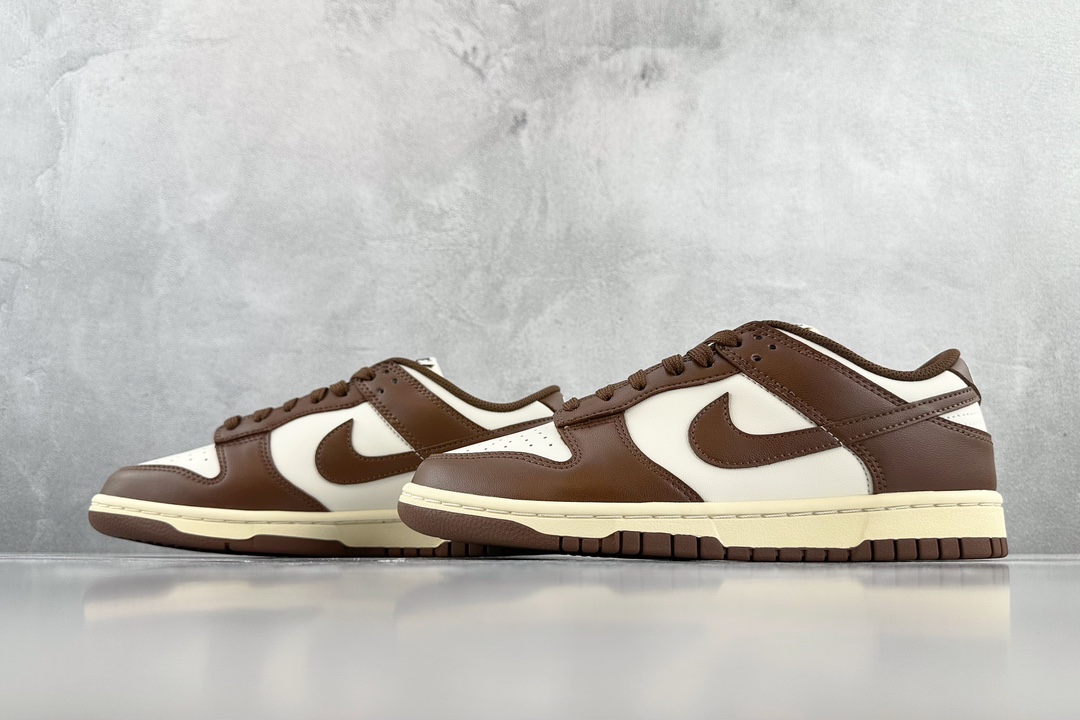 Nike Dunk Low ”Surfaces In Brown And Sail Chocolate Brown White DD1503-124