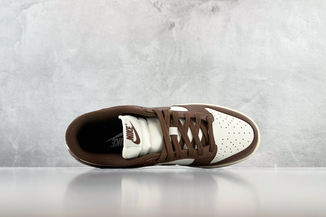 Nike Dunk Low ”Surfaces In Brown And Sail Chocolate Brown White DD1503-124