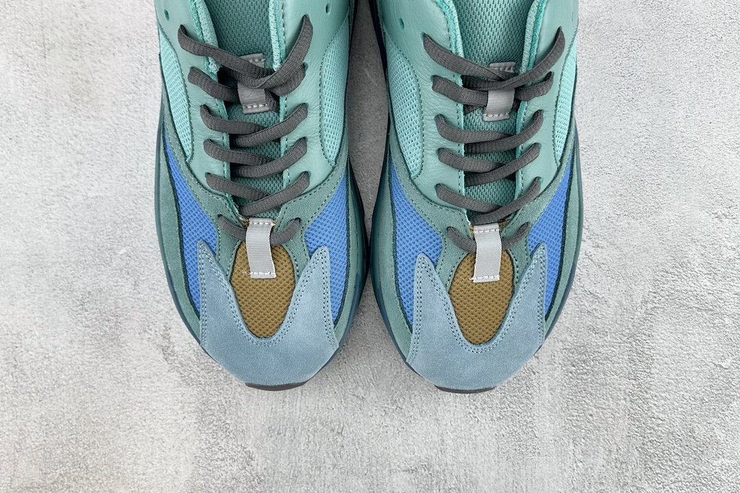 290 adidas originals Yeezy boost 700 青铜器 ”Faded Azure”'橄榄绿 GZ2002