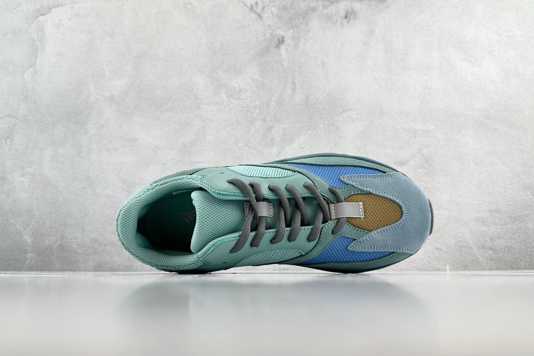 290 adidas originals Yeezy boost 700 青铜器 ”Faded Azure”'橄榄绿 GZ2002