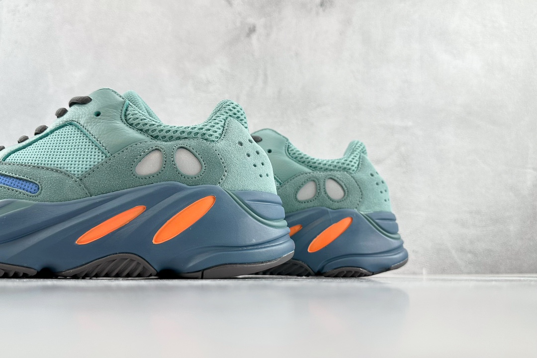 290 adidas originals Yeezy boost 700 青铜器 ”Faded Azure”'橄榄绿 GZ2002