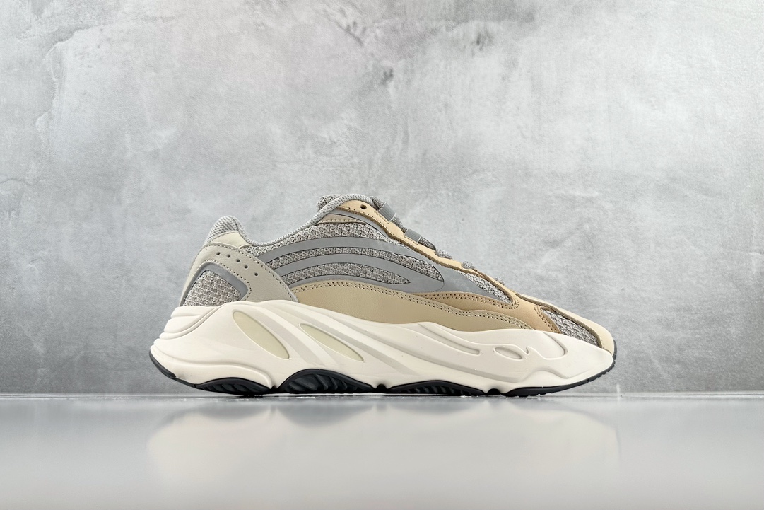 adidas originals Yeezy boost 700 V2 brown, gray, white and cream ”Cream” GY7924