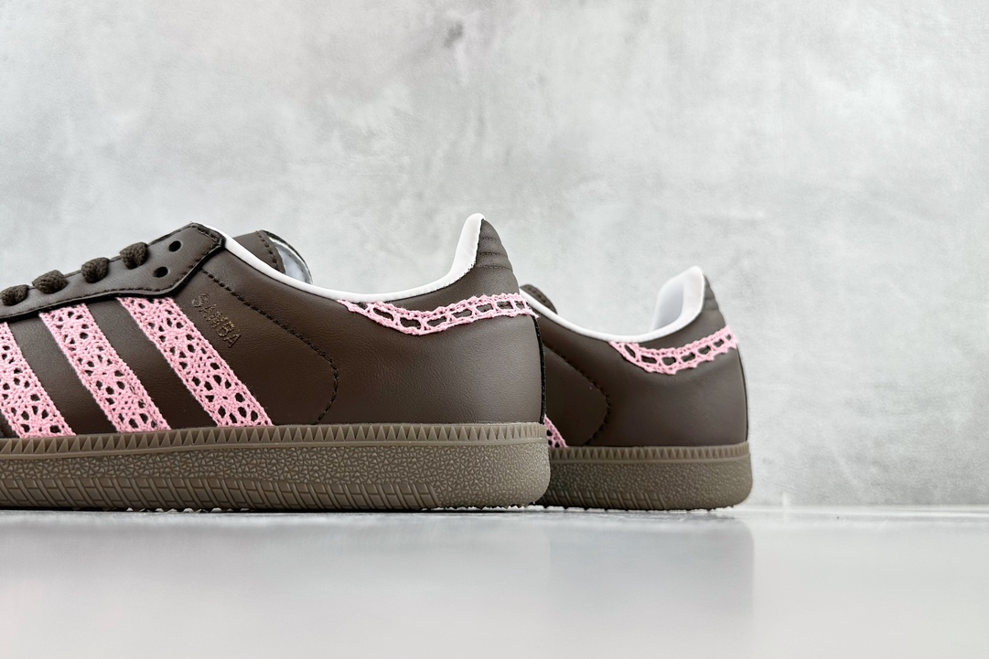 Custom sneakers adidas originals Samba OG Steam Puppet Coco Sweetheart Brown Pink IG1024