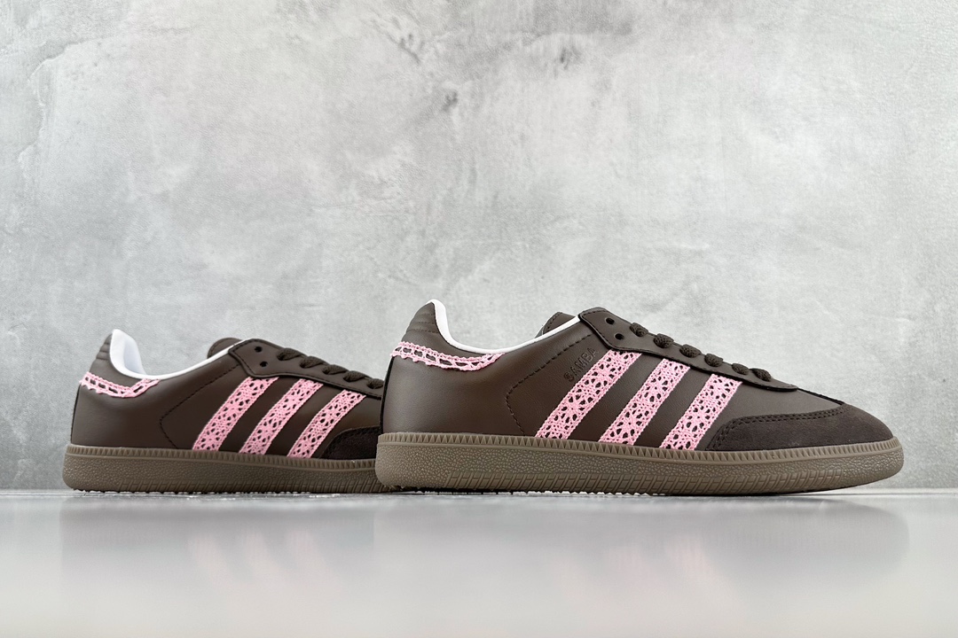 Custom sneakers adidas originals Samba OG Steam Puppet Coco Sweetheart Brown Pink IG1024