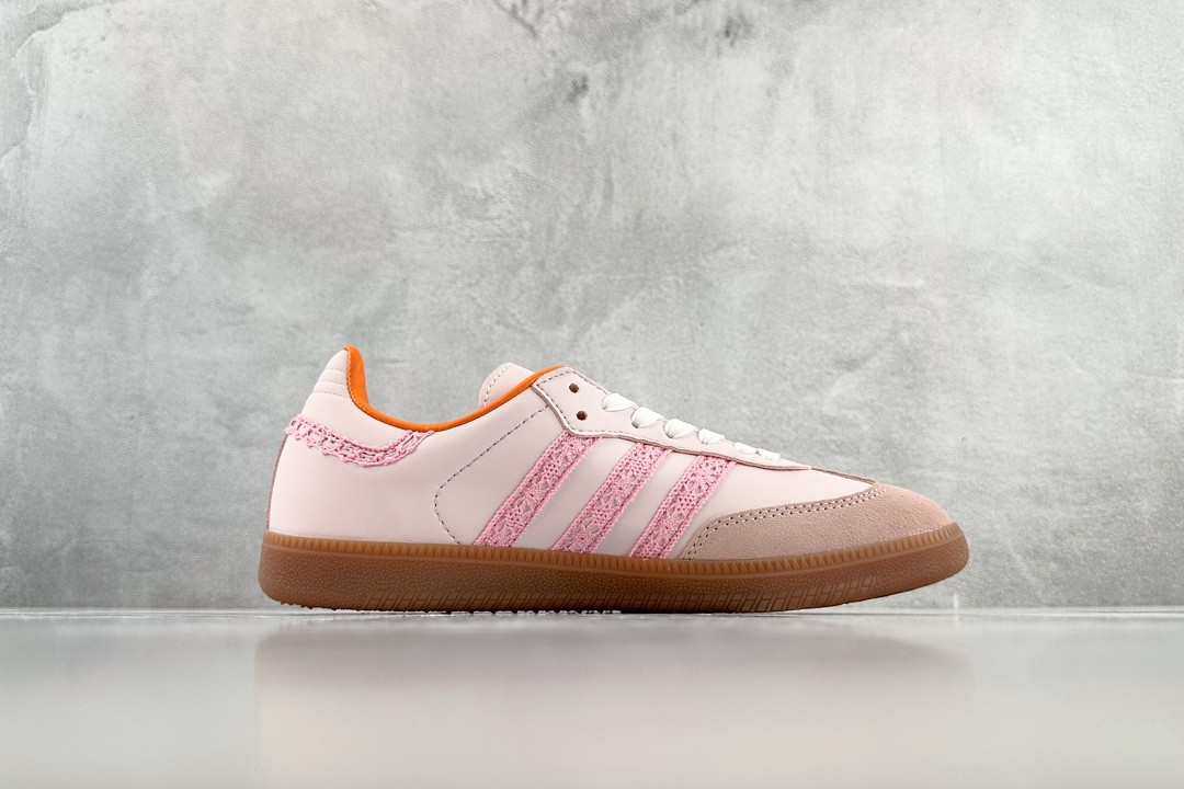 Export order custom sneakers adidas originals Samba OG steam puppet sweetheart Barbie dopamine pink white IG5932