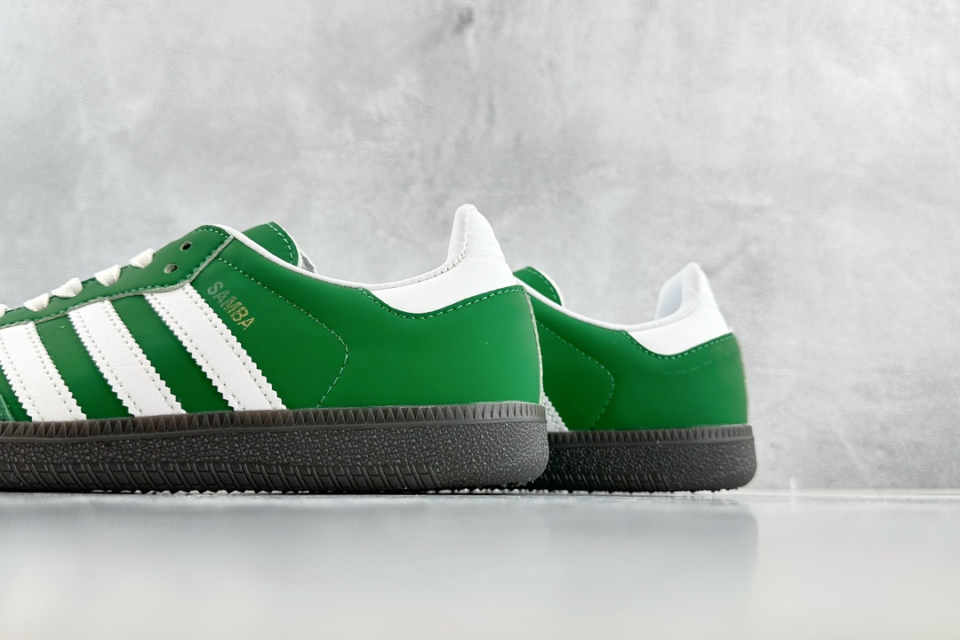 Export order custom sneakers adidas originals Samba OG berry engraved green white green IG1024