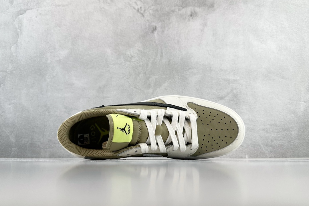 Travis Scott x Jordan Air Jordan 1 Low Golf 倒钩6.0棕白货
