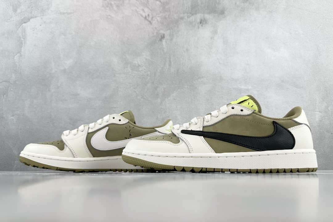 Travis Scott x Jordan Air Jordan 1 Low Golf 倒钩6.0棕白货