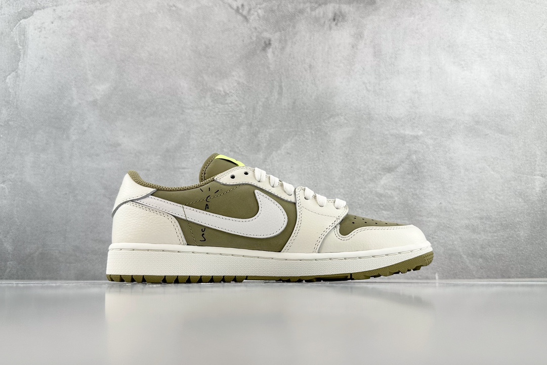 Travis Scott x Jordan Air Jordan 1 Low Golf 倒钩6.0棕白货
