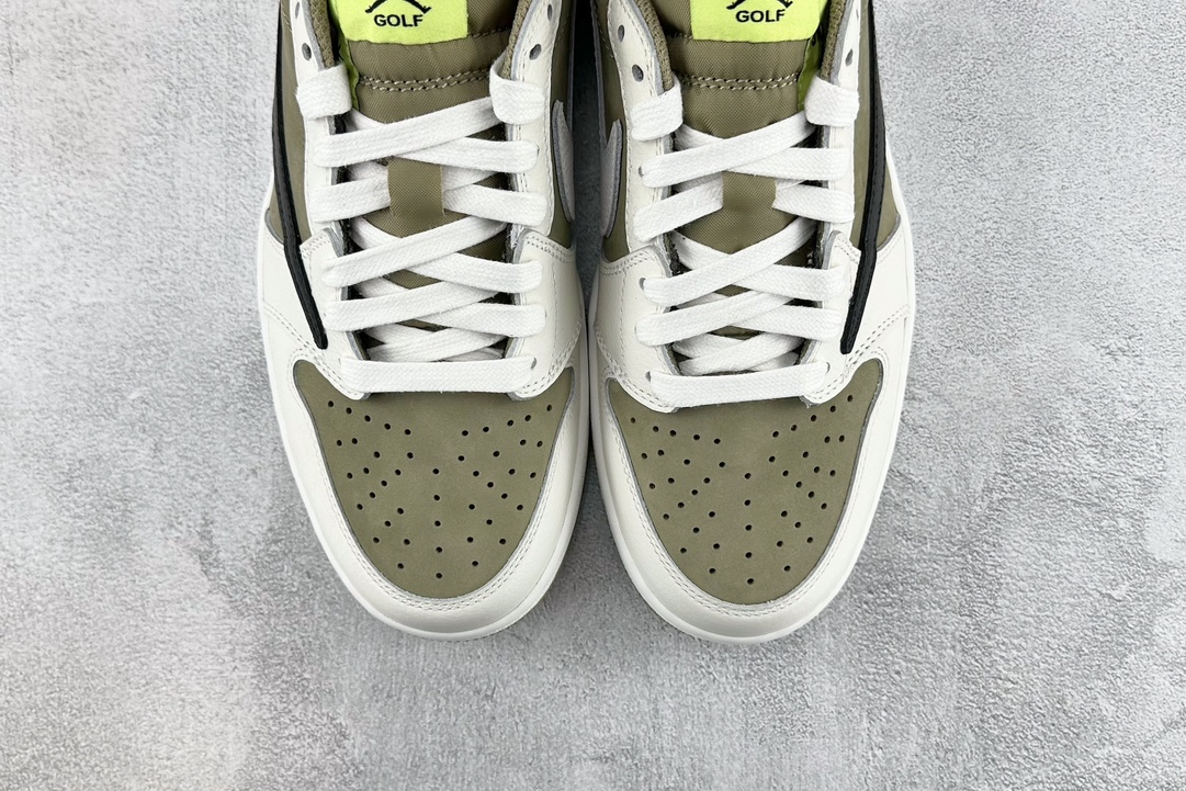 Travis Scott x Jordan Air Jordan 1 Low Golf 倒钩6.0棕白货