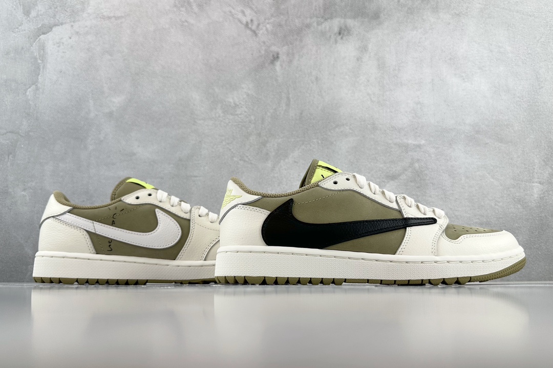 Travis Scott x Jordan Air Jordan 1 Low Golf 倒钩6.0棕白货