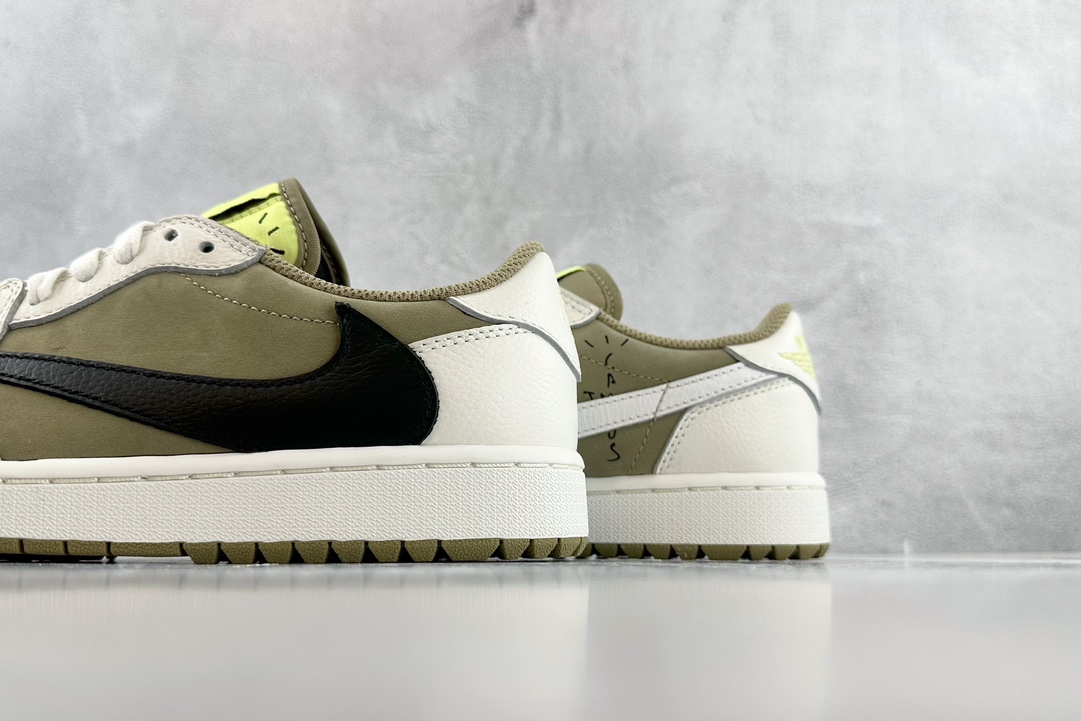 Travis Scott x Jordan Air Jordan 1 Low Golf 倒钩6.0棕白货