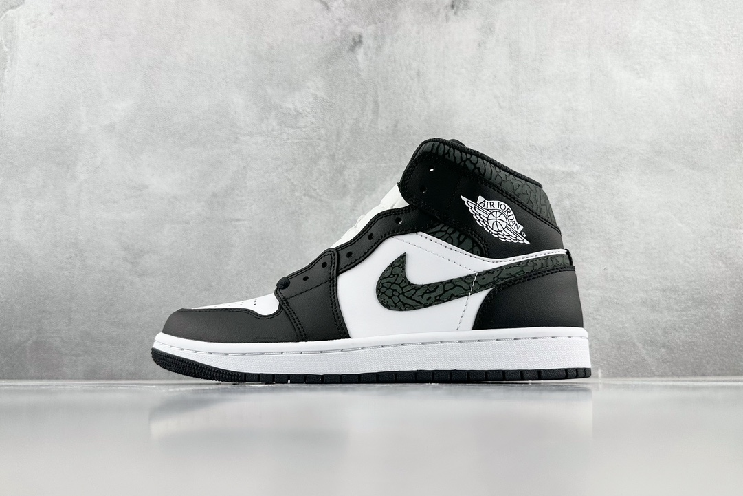 Jordan Air Jordan 1 Mid SE ”Panda Elephant”黑白 FB9911-001