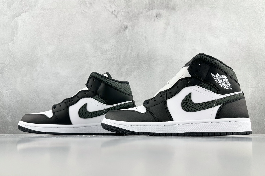 Jordan Air Jordan 1 Mid SE ”Panda Elephant”黑白 FB9911-001