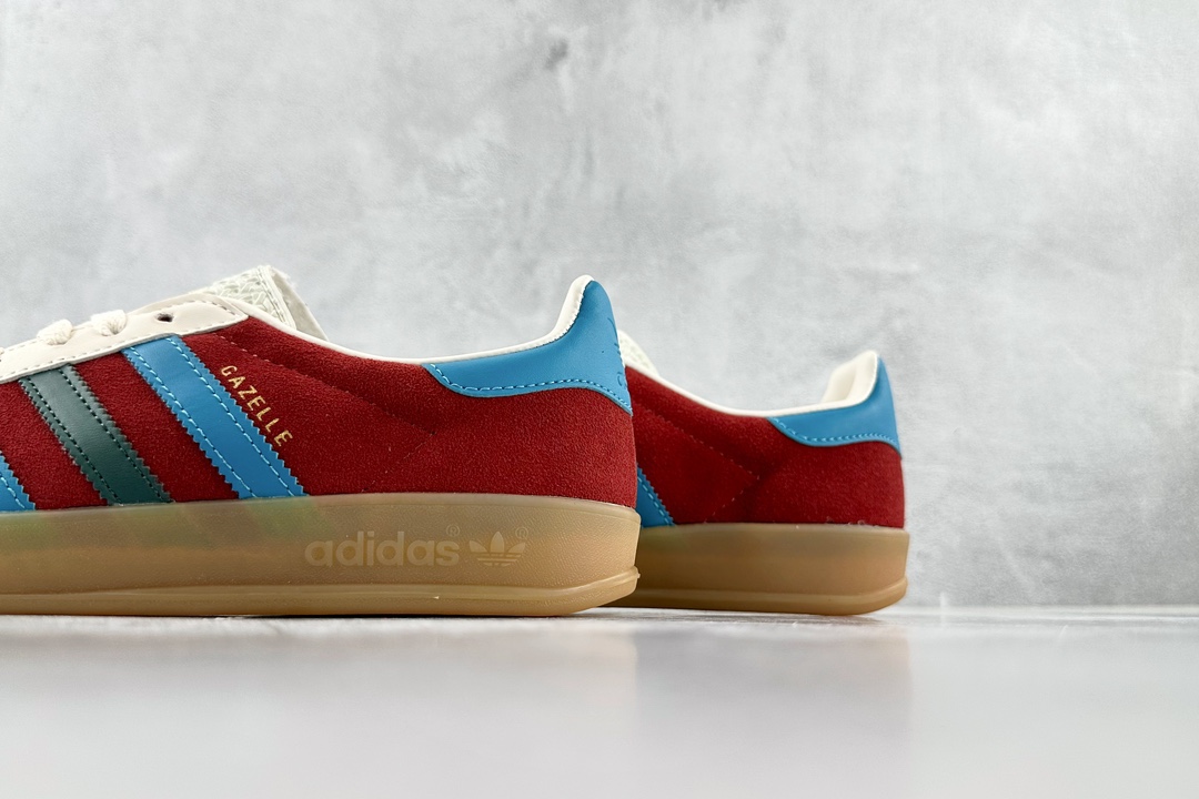 150 adidas originals Gazelle red and white IG4996