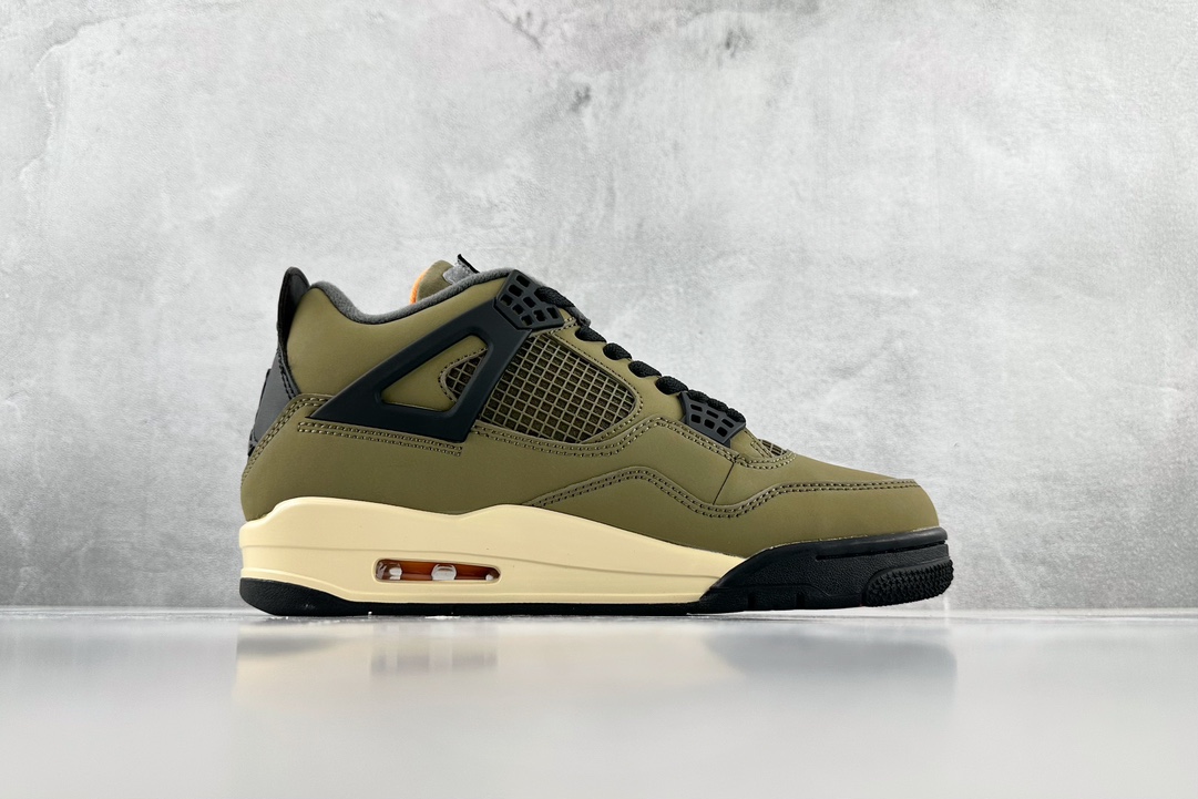 50 New Foreign Trade Order Jordan Air Jordan 4 Retro UNDFTD Military Green JBM351