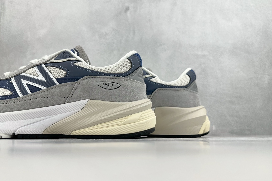 Top original New Balance NB 990 V6 gray blue U990TC6