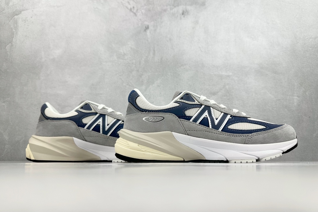 Top original New Balance NB 990 V6 gray blue U990TC6