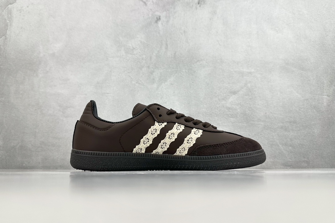 Custom sneakers adidas originals Samba berry brown B75807