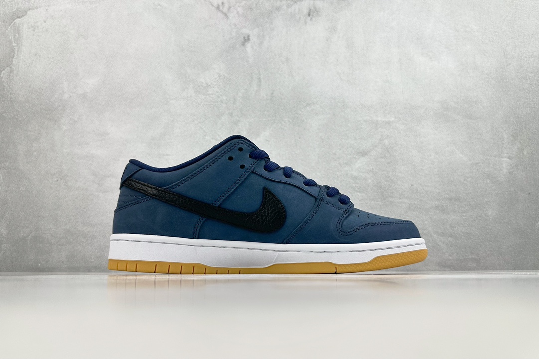 最新外贸批次 Nike Dunk SB Low Pro lso ”Navy Gum”海军蓝 CW7463-401